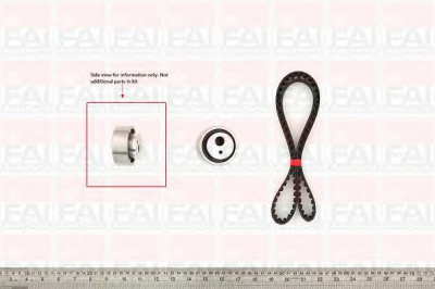 FAI AUTOPARTS tbk08 -  Комплект ремня ГРМ